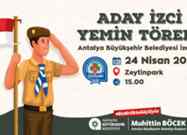 Antalya’da 24 Nisan Pazar Günü Zeytinpark’ta Düzenlenecek Törenle Yemin Edecekler.!