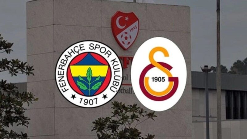 TFF Fenerbahçe ve Galatasaray dan Ortak Açıklama: