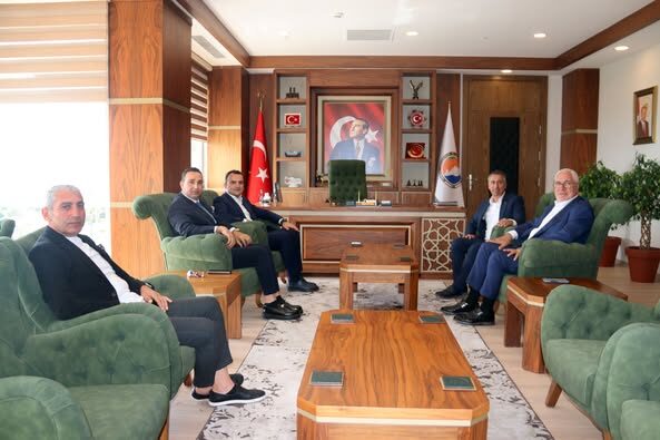 Kaymakam Musa Kazım Çelik’e Nezaket Ziyareti