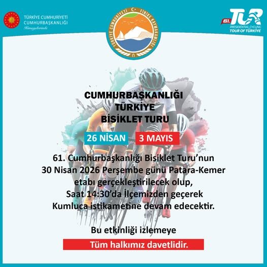 Pedallar Finikeden Geçecek: Büyük Yarışa Geri Sayım Başladı
