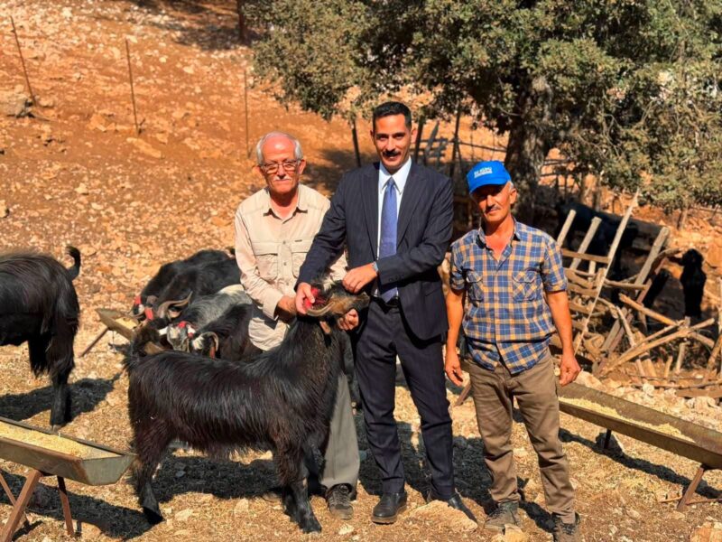 Finike Boldağ’da Hayvancılık Yapan Ailelere Anlamlı Ziyaret